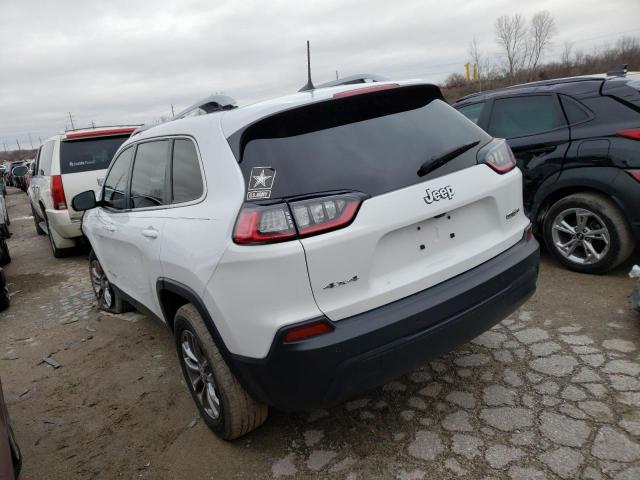 1C4PJMLB7LD591389 - 2020 JEEP CHEROKEE LATITUDE PLUS WHITE photo 2