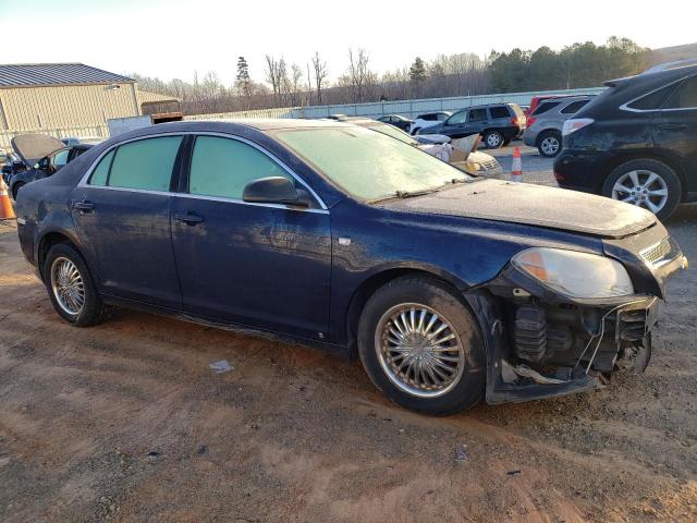 1G1ZG57B784267592 - 2008 CHEVROLET MALIBU LS BLUE photo 4