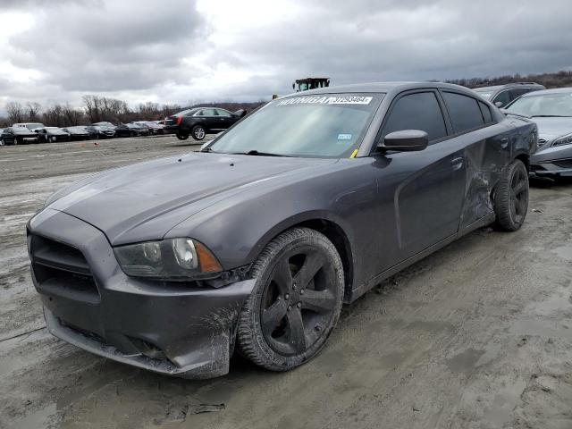 2C3CDXBG6EH338661 - 2014 DODGE CHARGER SE GRAY photo 1