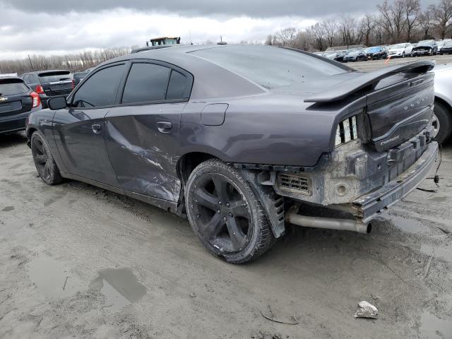 2C3CDXBG6EH338661 - 2014 DODGE CHARGER SE GRAY photo 2