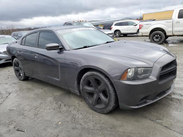 2C3CDXBG6EH338661 - 2014 DODGE CHARGER SE GRAY photo 4