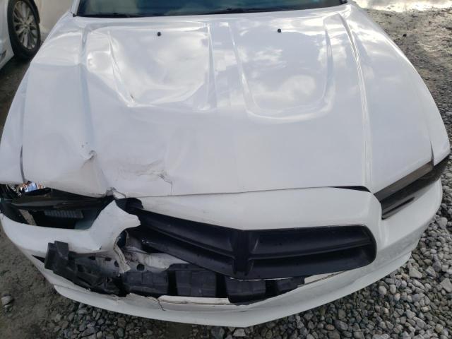 2C3CDXBG1EH168340 - 2014 DODGE CHARGER SE WHITE photo 11