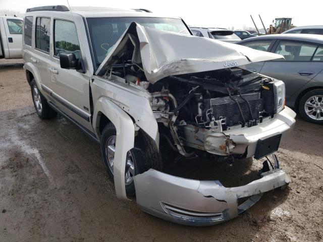 1J8HG48P87C671960 - 2007 JEEP COMMANDER SILVER photo 1