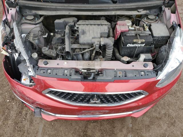 ML32A4HJ5HH020528 - 2017 MITSUBISHI MIRAGE SE RED photo 11