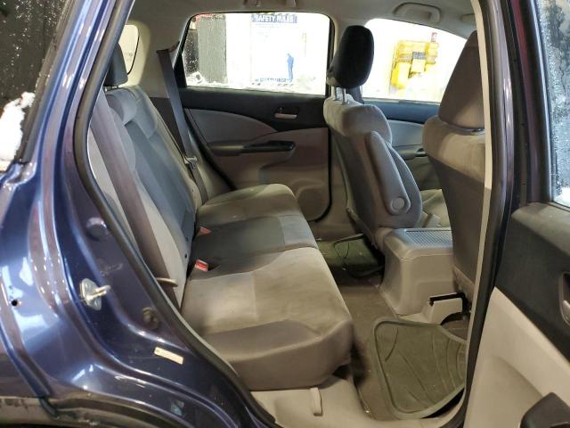 5J6RM4H38CL041328 - 2012 HONDA CR-V LX BLUE photo 10