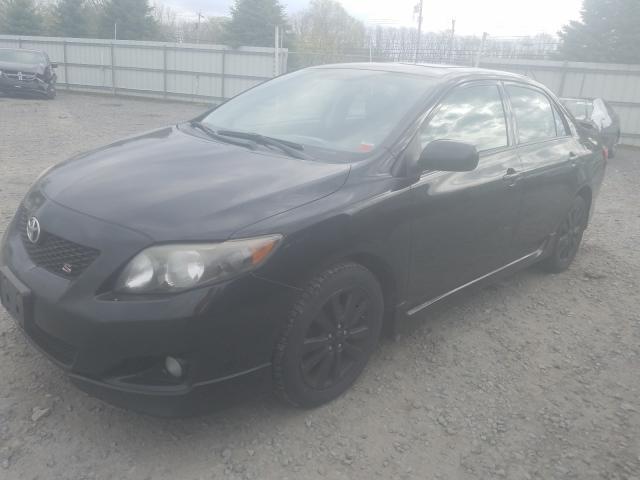 2T1BU4EE0AC454524 - 2010 TOYOTA COROLLA BASE  photo 2