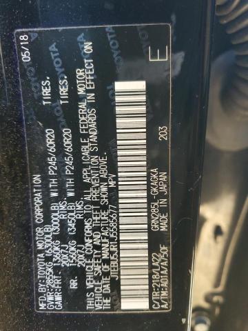 JTEBU5JR1J5585677 - 2018 TOYOTA 4RUNNER SR5/SR5 PREMIUM 黑色 照片 13