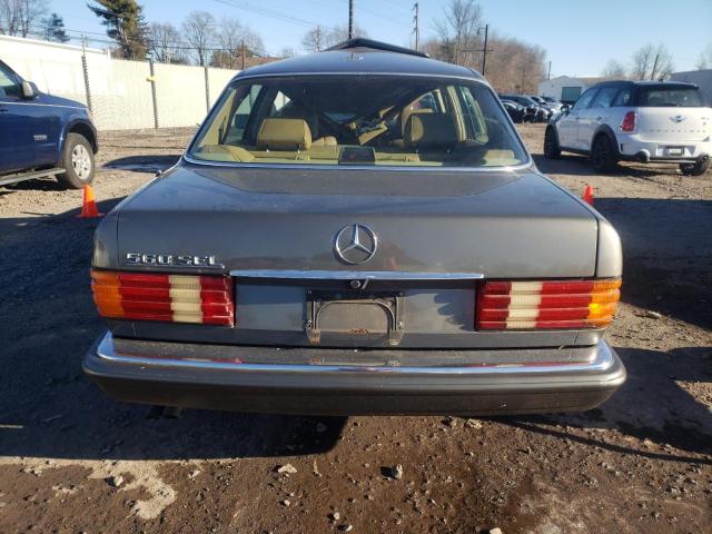 WDBCA39DXHA339239 - 1987 MERCEDES-BENZ 560 SEL GRAY photo 6