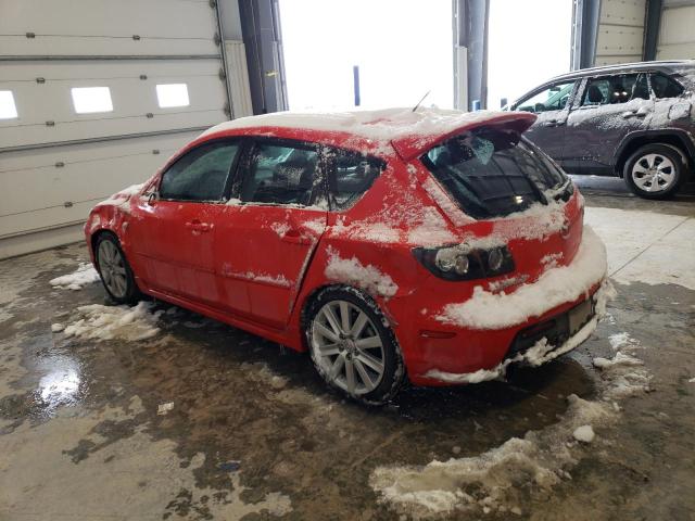 JM1BK34L091209299 - 2009 MAZDA SPEED 3 წითელი ფოტო 2
