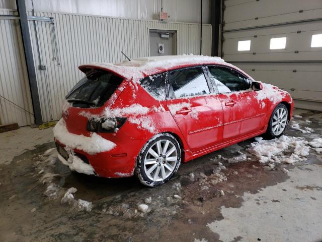 JM1BK34L091209299 - 2009 MAZDA SPEED 3 წითელი ფოტო 3