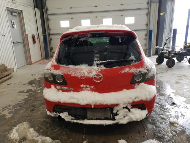 JM1BK34L091209299 - 2009 MAZDA SPEED 3 წითელი ფოტო 6