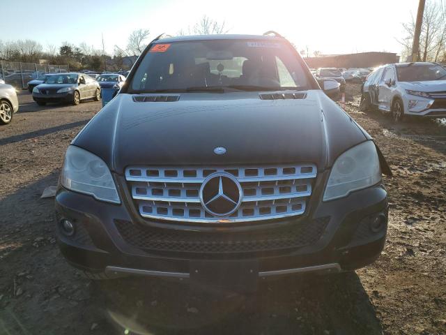 4JGBB86E49A528454 - 2009 MERCEDES-BENZ ML 350 BLACK photo 5