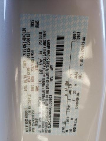 5LMCJ3C96KUL08803 - 2019 LINCOLN MKC RESERVE Ağ foto 13