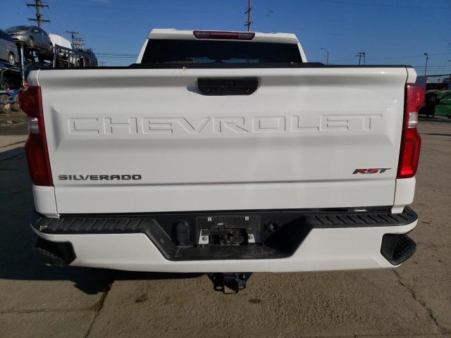 1GCPWDED3MZ453854 - 2021 CHEVROLET SILVERADO C1500 RST WHITE photo 6