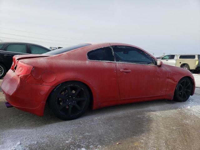 JNKCV54E36M722550 - 2006 INFINITI G35 RED photo 3