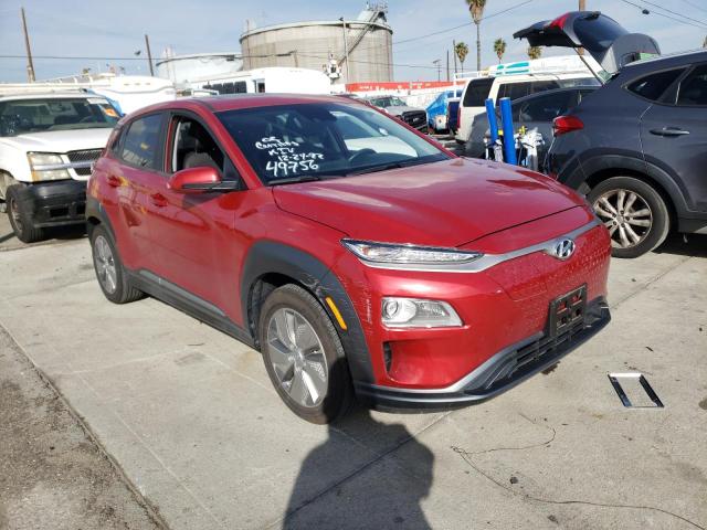 KM8K33AG8MU129711 - 2021 HYUNDAI KONA LIMIT RED photo 4