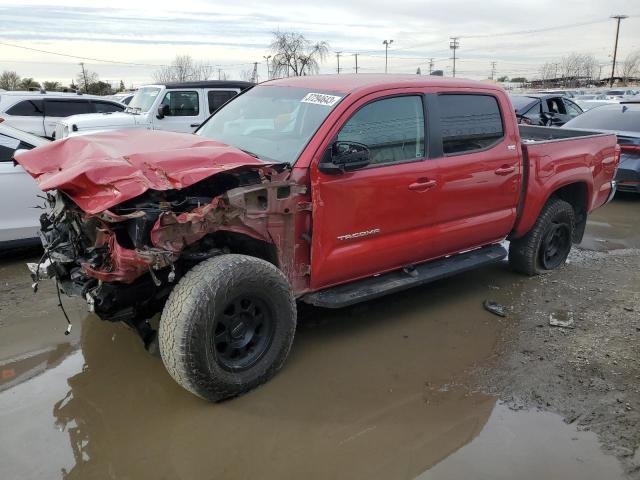 3TMAZ5CN6NM172696 - 2022 TOYOTA TACOMA DOUBLE CAB RED photo 1