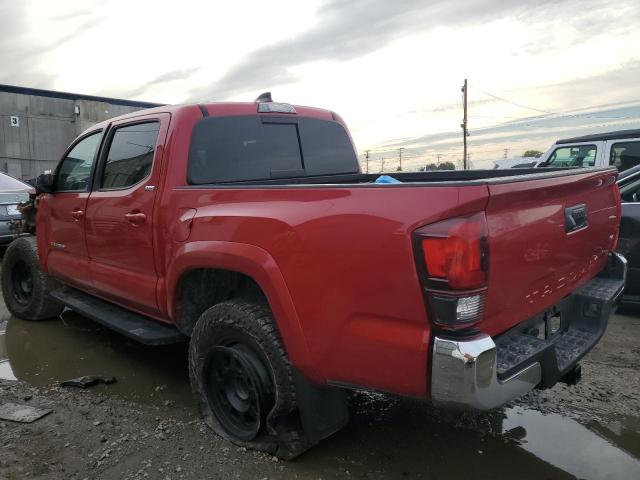 3TMAZ5CN6NM172696 - 2022 TOYOTA TACOMA DOUBLE CAB RED photo 2