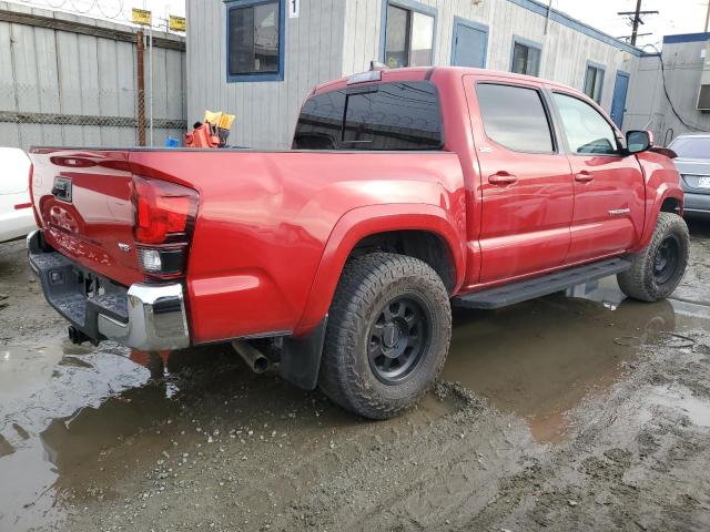 3TMAZ5CN6NM172696 - 2022 TOYOTA TACOMA DOUBLE CAB 红色 照片 3