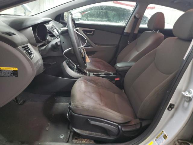 KMHDH4AE5EU210780 - 2014 HYUNDAI ELANTRA SE SILVER photo 7