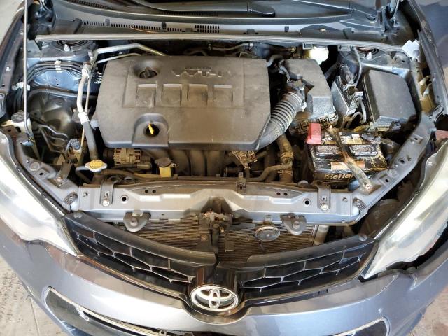 2T1BURHEXGC688302 - 2016 TOYOTA COROLLA L GRAY photo 11