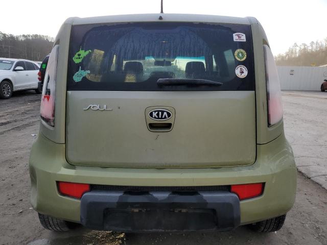 KNDJT2A23A7139023 - 2010 KIA SOUL + GREEN photo 6