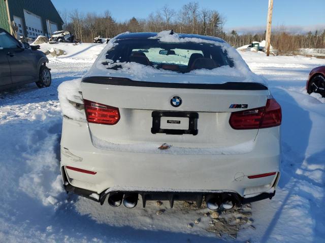 WBS3C9C57FP803574 - 2015 BMW M3 WHITE photo 6