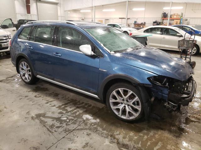 3VWH17AU1KM502832 - 2019 VOLKSWAGEN GOLF ALLTR S BLUE photo 4