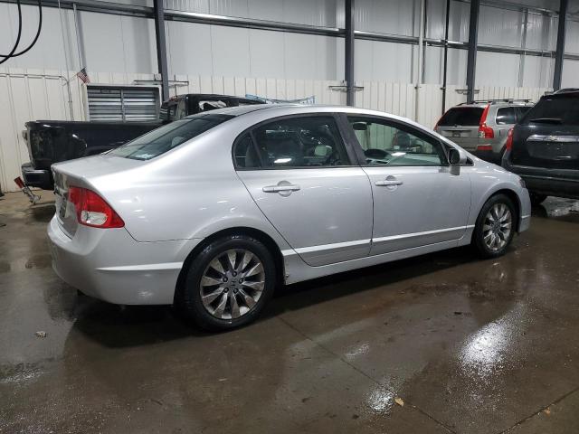 19XFA16829E005652 - 2009 HONDA CIVIC EX SILVER photo 3