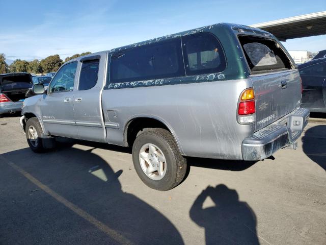5TBRT34142S296913 - 2002 TOYOTA TUNDRA ACCESS CAB ვერცხლისფერი ფოტო 2