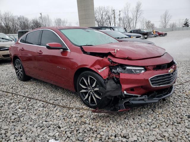 1G1ZE5ST3HF273433 - 2017 CHEVROLET MALIBU LT MAROON photo 4