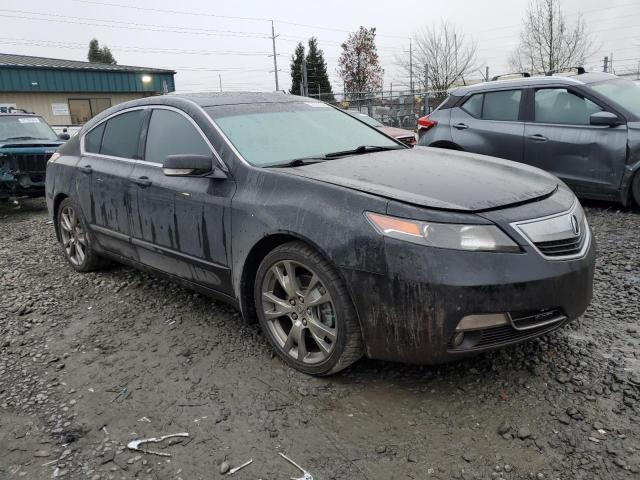 19UUA9F73DA001376 - 2013 ACURA TL ADVANCE BLACK photo 4