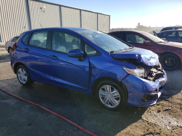 3HGGK5H4XKM752982 - 2019 HONDA FIT LX BLUE photo 4