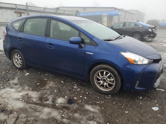 JTDZN3EU8FJ030260 - 2015 TOYOTA PRIUS V BLUE photo 4