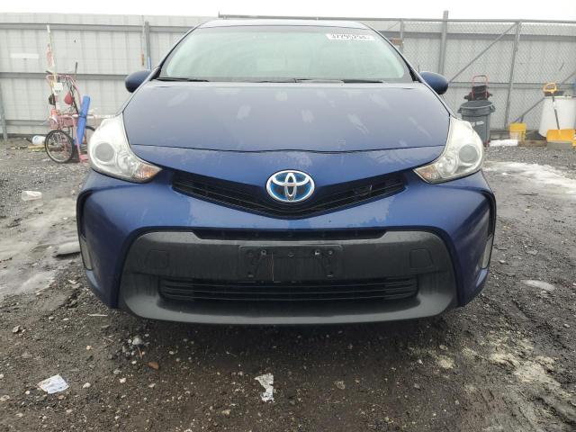 JTDZN3EU8FJ030260 - 2015 TOYOTA PRIUS V BLUE photo 5