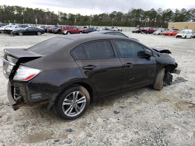 2HGFB2F57DH534313 - 2013 HONDA CIVIC LX BROWN photo 3