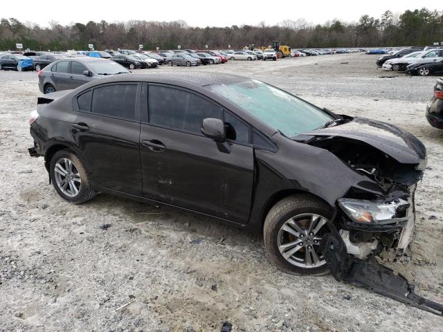 2HGFB2F57DH534313 - 2013 HONDA CIVIC LX BROWN photo 4