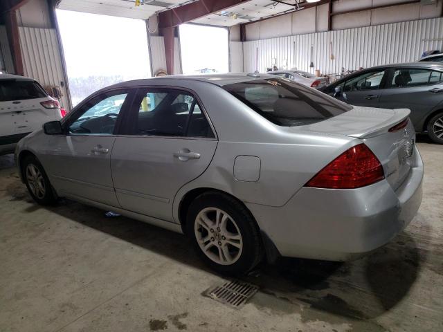 1HGCM56747A080394 - 2007 HONDA ACCORD EX SILVER photo 2