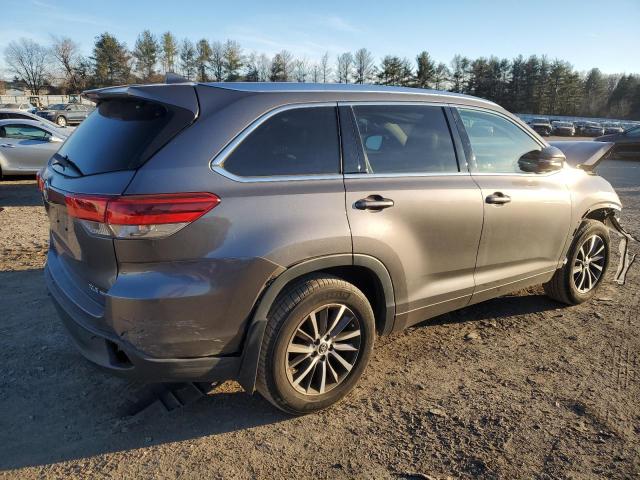 5TDJZRFH7HS522788 - 2017 TOYOTA HIGHLANDER SE GRAY photo 3