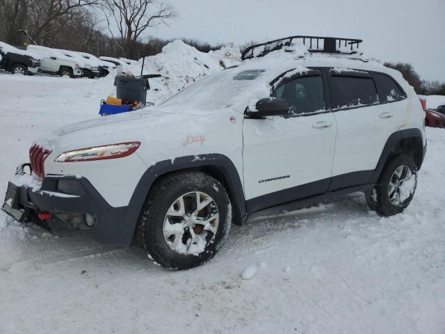 1C4PJMBS1GW296249 - 2016 JEEP CHEROKEE TRAILHAWK WHITE photo 1