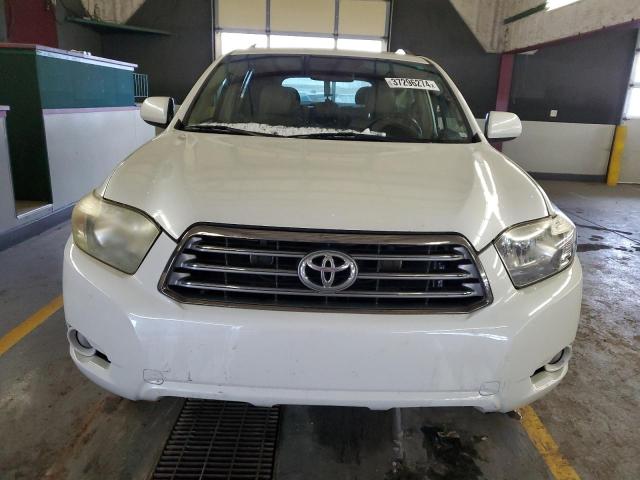 JTEDS43A482035255 - 2008 TOYOTA HIGHLANDER SPORT WHITE photo 5