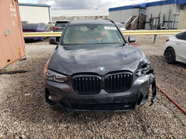 WBX47DP01NN126374 - 2022 BMW X3 SDRIVE30I GRAY photo 5