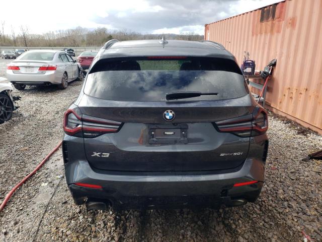 WBX47DP01NN126374 - 2022 BMW X3 SDRIVE30I GRAY photo 6