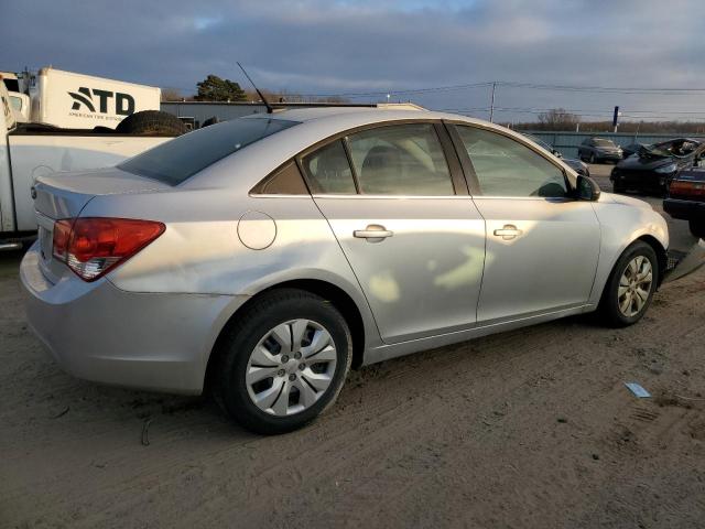 1G1PC5SH8C7264089 - 2012 CHEVROLET CRUZE LS SILVER photo 3