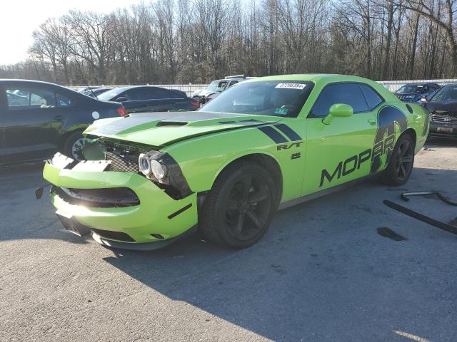 2C3CDZAT8FH710058 - 2015 DODGE CHALLENGER SXT GREEN photo 1