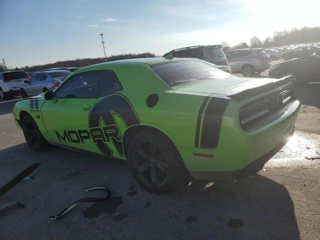 2C3CDZAT8FH710058 - 2015 DODGE CHALLENGER SXT GREEN photo 2