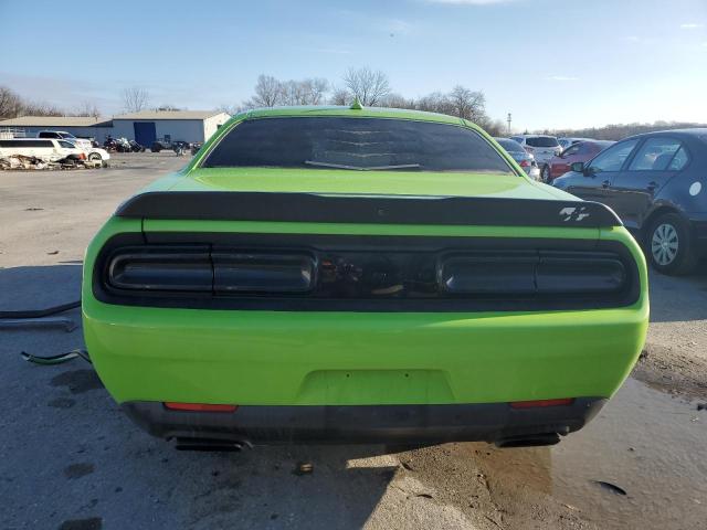 2C3CDZAT8FH710058 - 2015 DODGE CHALLENGER SXT GREEN photo 6