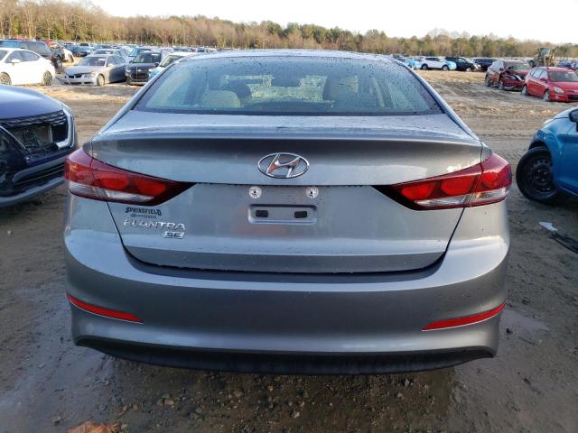 KMHD74LF0JU578450 - 2018 HYUNDAI ELANTRA SE SILVER photo 6