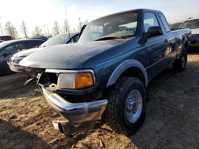 1FTDR15X1TPB22669 - 1996 FORD RANGER SUP GREEN photo 1