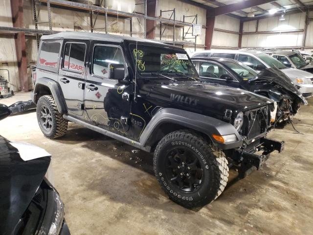 1C4HJXDG1MW793246 - 2021 JEEP WRANGLER U SPORT Schwarz Foto 4